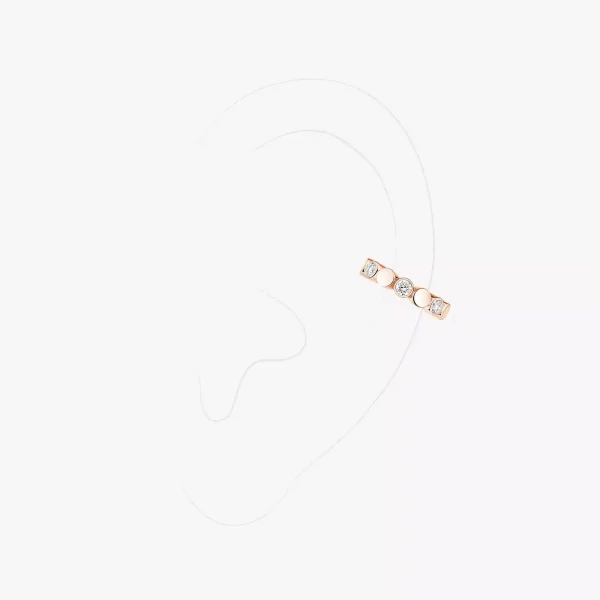 Messika - D-Vibes mono clip earring - Ref.: 13151-PG