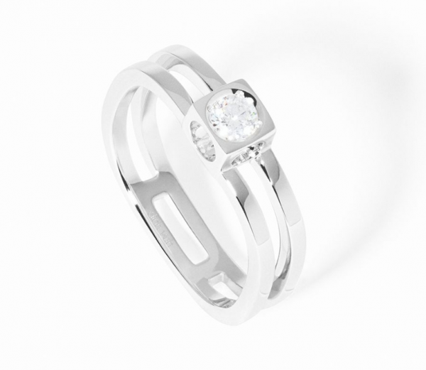 dinh van - Le Cube Diamant ring - Ref.: 208902 - Size: 54
