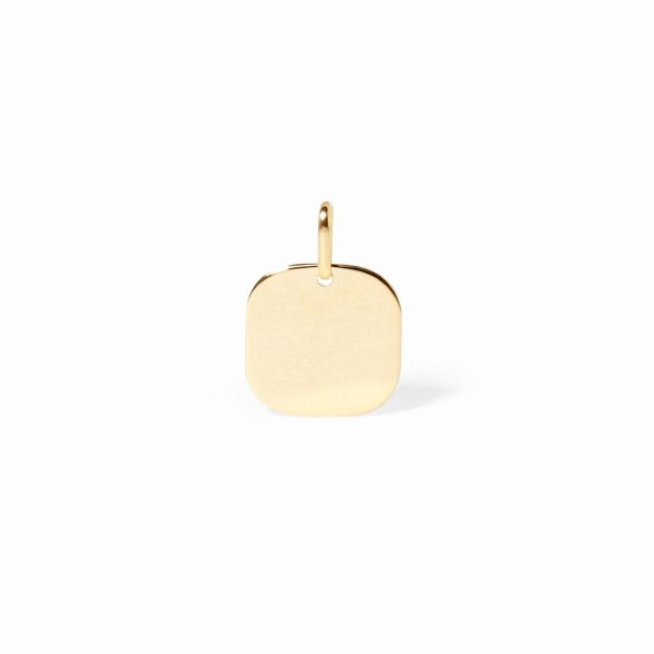 dinh van - Square Plate Pendant 12 mm - Ref.: 736110