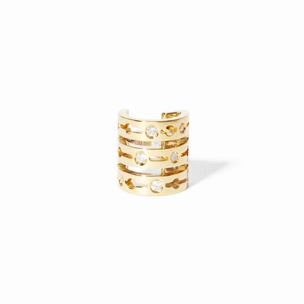 dinh van - Pulse ear cuff clip earring - Ref.: 828611U