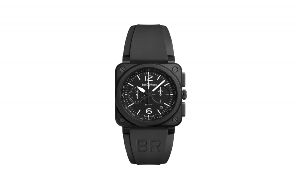 Bell & Ross - BR-03 Chrono Black Matte - Ref.: BR0394-BL-CE/SRB
