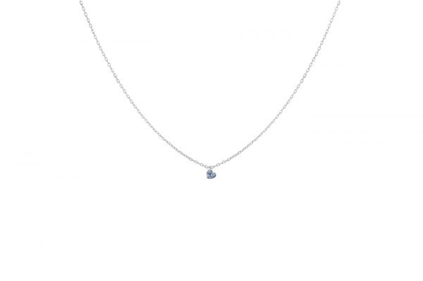 La Brune & La Blonde - 360° necklace Heart cut diamond - Ref.: PE0009WGDI