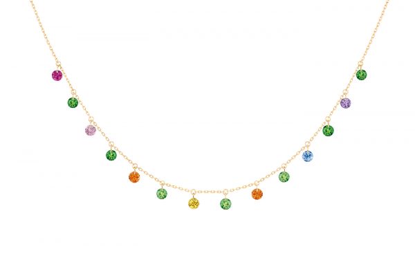 La Brune & La Blonde - Collar CONFETTI POP - Ref.: CL0042YGRA