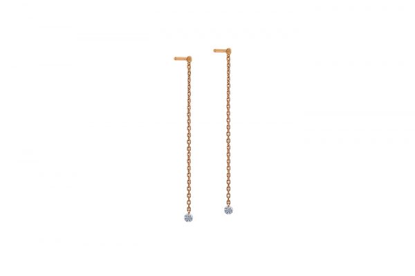 La Brune & La Blonde - Long earrings 360° - Ref.: EA0024PGDI