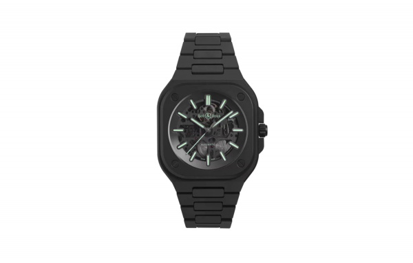 Bell & Ross - BR-05 Skeleton Black Lum Ceramic - Ref.: BR05A-BLM-SKCE/SCE
