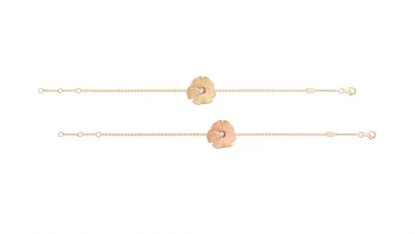 VEVER - GINKGO CHAIN BRACELET - Ref.: BJGB0005PG10 - Image 2