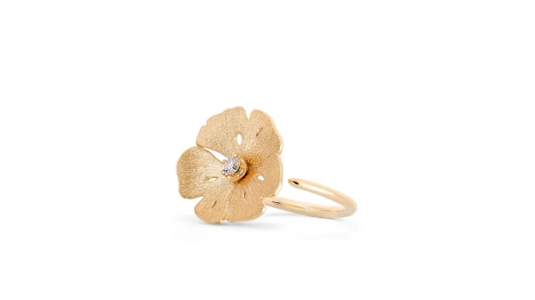VEVER - Anillo GINKGO MINI - Ref.: BJGR0085YG10