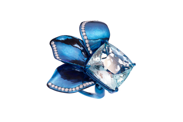 MAYIANA - MY Garden ring - Ref.: GAR.R56.T.AQ - Size: 56