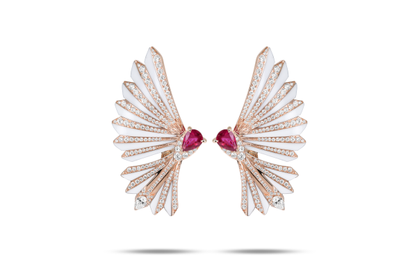 MAYIANA - MY Dove Peace earrings - Ref.: DOV.ER.RG.AG
