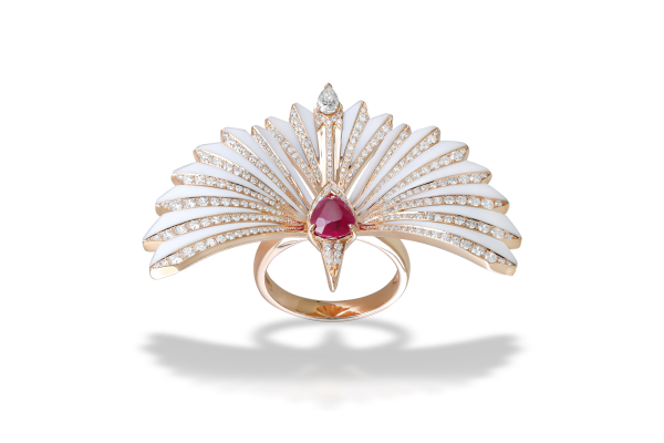 MAYIANA - MY Dove Peace ring - Ref.: DOV.R56.RG.AG - Size: 56