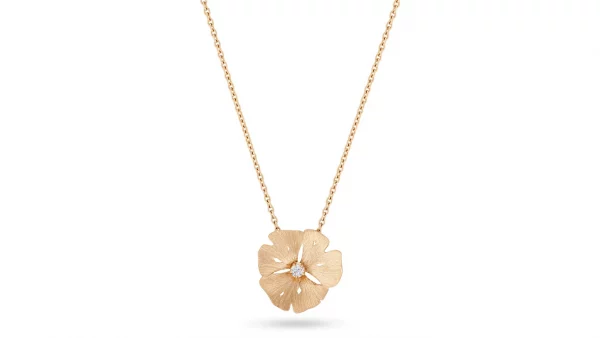VEVER - GINKGO NECKLACE SMALL - Ref.: BJGP0008YG10