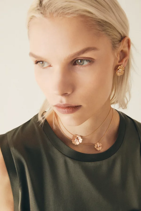 VEVER - GINKGO NECKLACE SMALL - Ref.: BJGP0008YG10 - Image 3