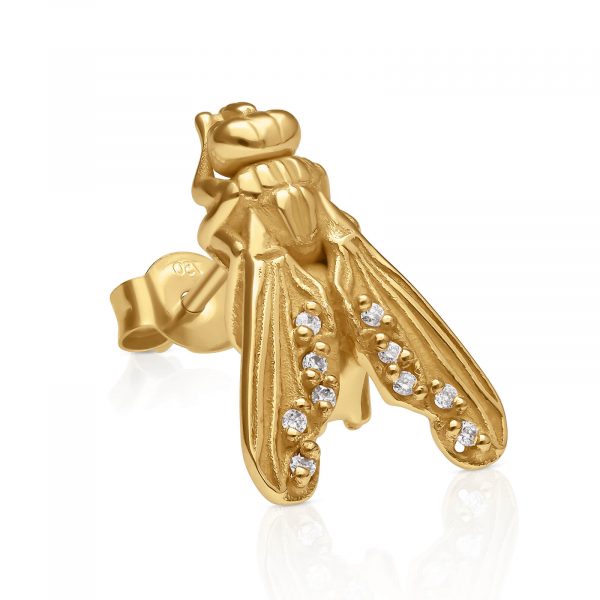 ECH - Individual Earring FLY Classique - Ref.: FFN-EB1YG/FYGDHW
