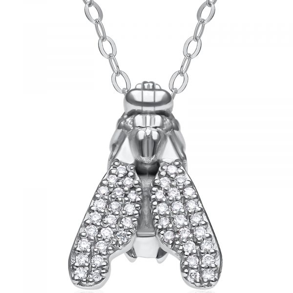 ECH - Necklace FLY Classique - Ref.: FFN-NRWG/FWGDFW - Size: 40cm