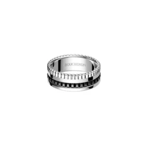Boucheron - Anillo Quatre Black Edition Small - Ref.: JRG01790 - Talla: 52