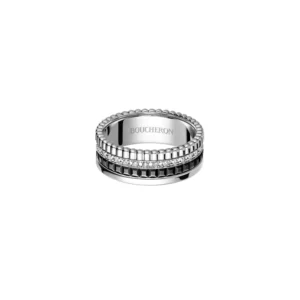 Boucheron - Anillo Quatre Black Edition Small - Ref.: JRG01791 - Talla: 63