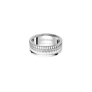 Boucheron - Anillo Quatre Double White Edition Small - Ref.: JRG03277 - Talla: 54