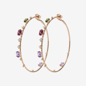 Mattia Cielo - Pendientes Rugiada - Ref.: LJWR124-P - Tamaño Grande