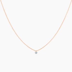 La Brune & La Blonde - COLLAR 360º - Oro Rosa y Diamantes