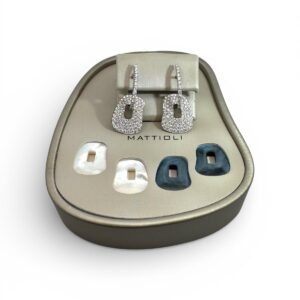 Mattioli - Kit Pendientes Mattioli Puzzle 3 Colores Tamaño pequeño - Ref.: MOR054B027W