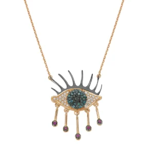 Bee Goddess - Colgante EYE LIGHT - Ref.: GOZ18KMPPDKL