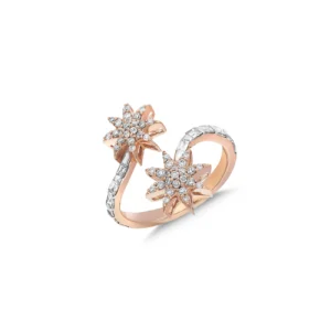 Bee Goddess - Anillo VENUS STAR  REF.: IST18KMCPGYZ- Talla: 54