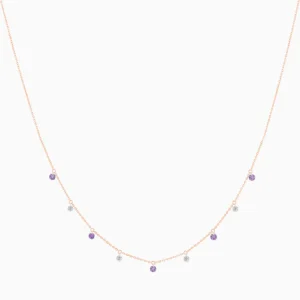 La Brune & La Blonde - COLLAR RIVIÈRE AMATISTA