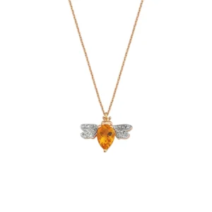 Bee Goddess - Colgante QUEEN BEE BELLA - Ref.: PTKSCTPGKL