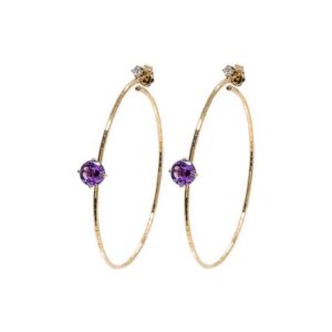 Mattia Cielo - Pendientes Rugiada - Ref.: LJWR344-P - Tamaño Grande