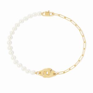dinh van - Pulsera de perlas Menottes dinh van XS