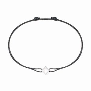 dinh van - Pulsera de cordón Le Pavé modelo mediano