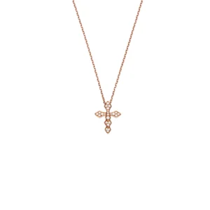 Akillis - Colgante Python Diamonds en forma de S, Oro rosa - Ref.: PPY0020